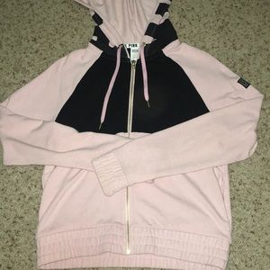 VS Pink Zip Up Hoodie